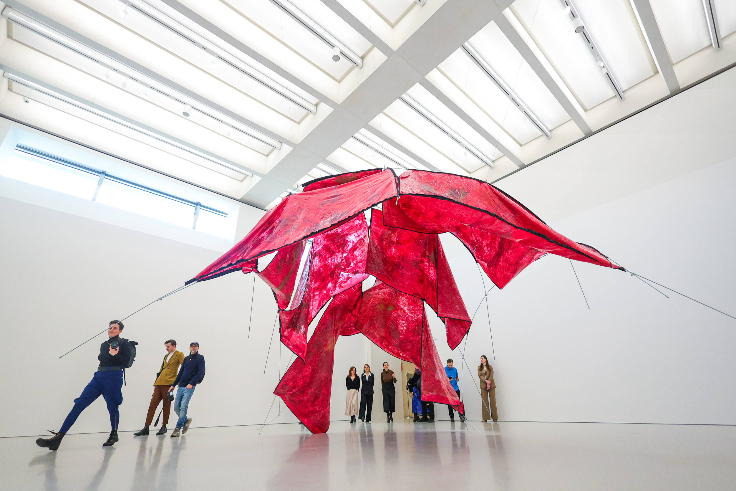 Współczesna wystawa w muzeum warszawskim